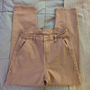 Old Navy Pink Sky High Straight Jeans - size 6